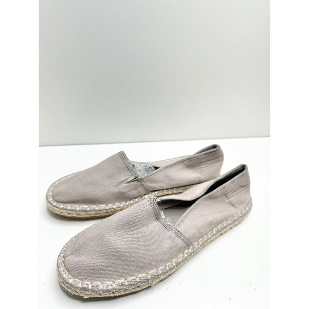 BP Espadrille‎ Flats Womens Size 8 Gray Slip On Casual Shoes